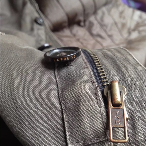 Express military style men’s coat - Picture 2 of 8